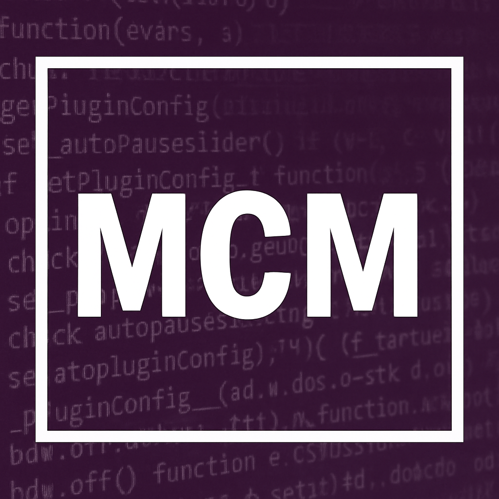 GAM and MCM program setup process