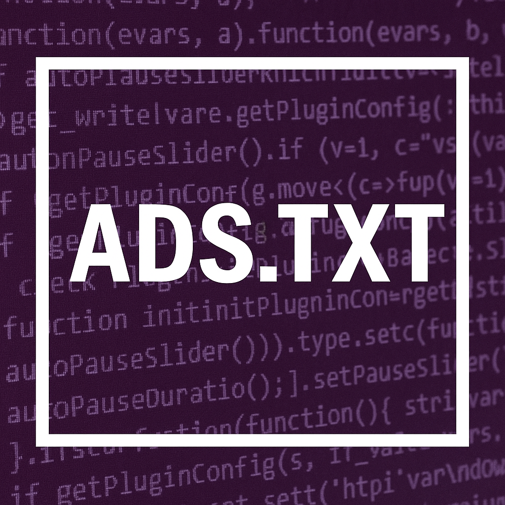 Ads.txt and Sellers.json management interface showing direct editing capabilities