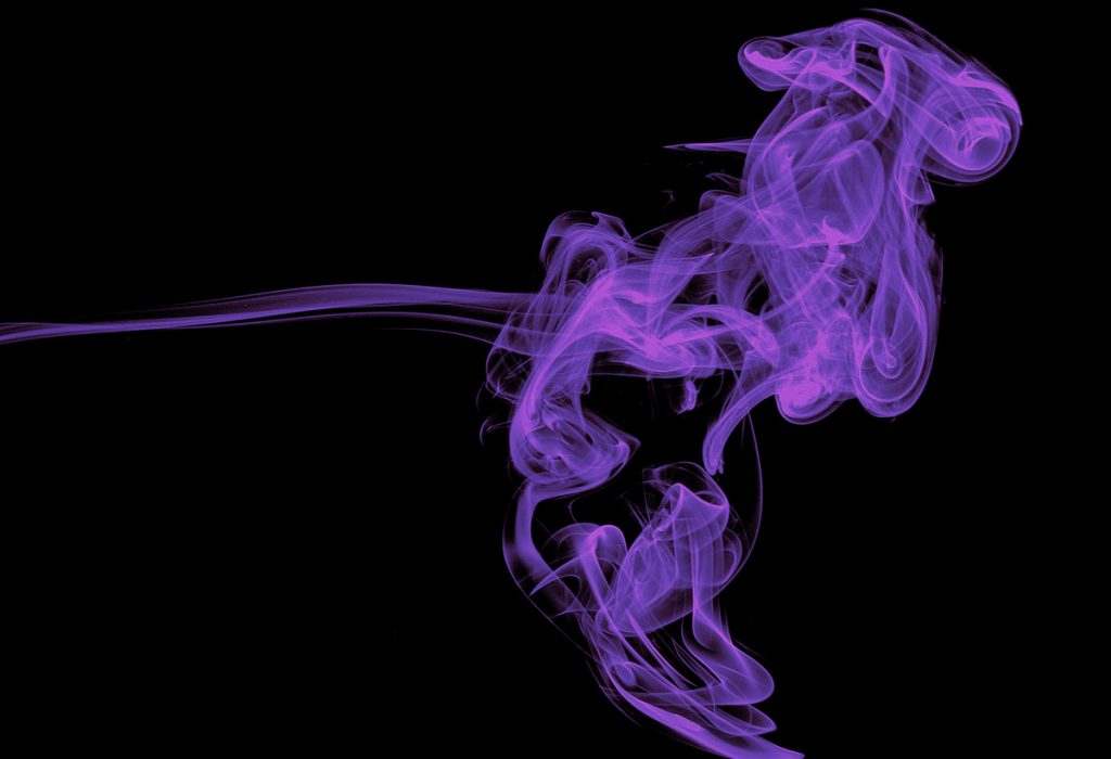 purple smoke